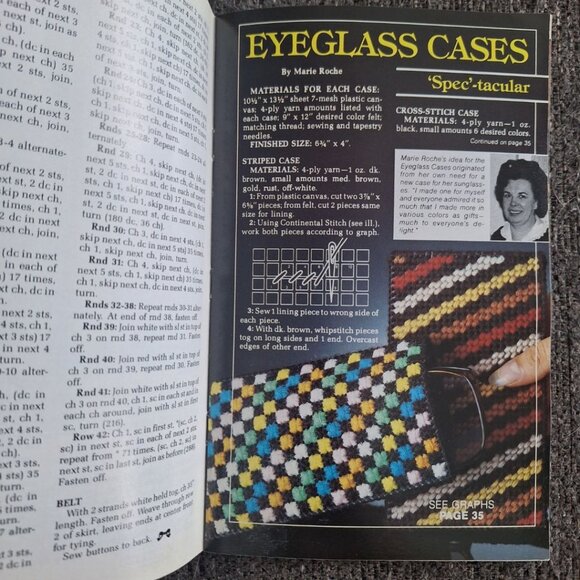 Annie's Pattern Club No 23 Needle Craft Newsletter Booklet Quilt Dress 1983 Ma P - Picture 13 of 14